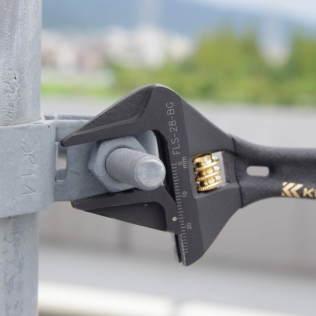 Fujiya ThinLine JIS Cresent Wrench (FLS-28-BG) | Soma Fab Shop